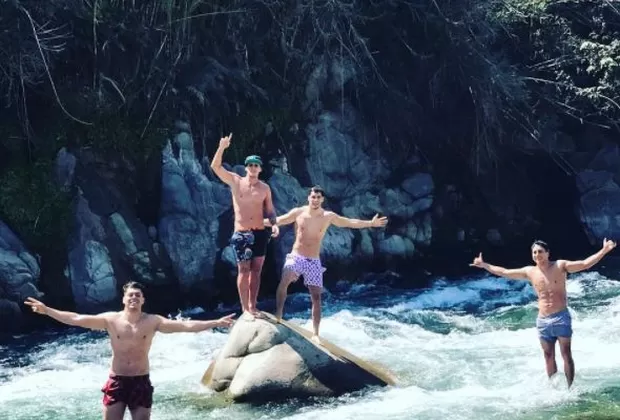 Patricio Parodi en Lunahuana