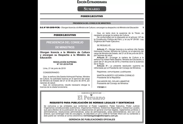 Flor Pablo estará a cargo de la cartera de Cultura en ausencia de Ulla Holmquist