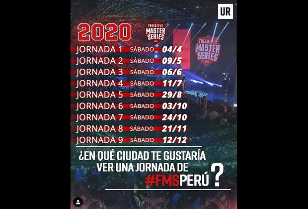 FMS Perú: Este es el cronograma de las fechas