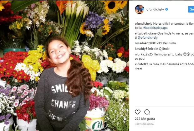 Orlando Fundichely publica foto de su hija menor y enternece las redes sociales