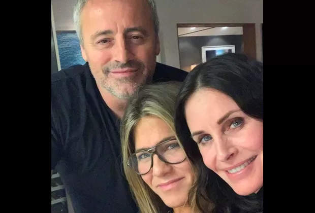 'Friends': la foto de tres actores de la serie que genera todo tipo de reacciones
