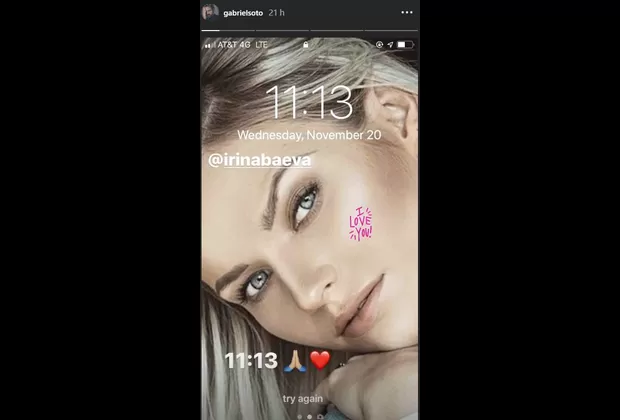 Gabriel Soto envía mensaje a Irina Baeva en pleno conflicto con Geraldine Bazán 