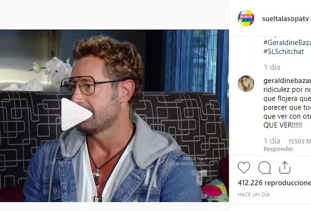 Geraldine Bazán Gabriel Soto