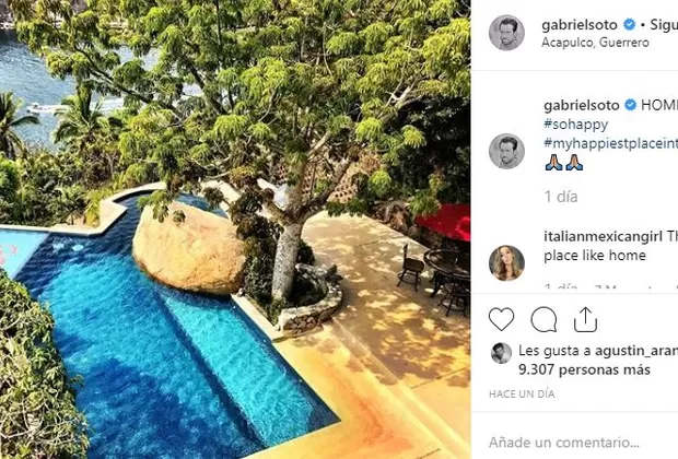 Gabriel Soto Irina Baeva Acapulco