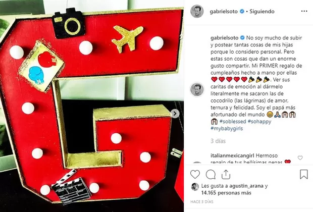 Gabriel Soto cumpleaños