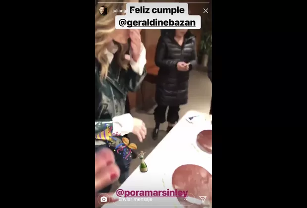 Geraldine Bazán y Julián Gil