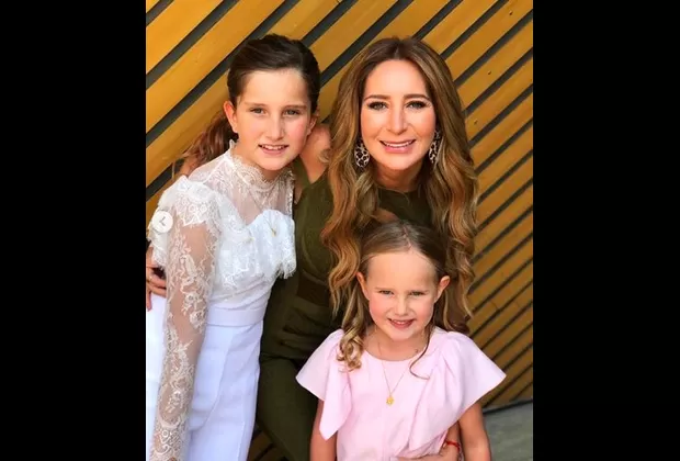 Gabriel Soto y Geraldine Bazán se reencontraron tras primera comunión de su hija