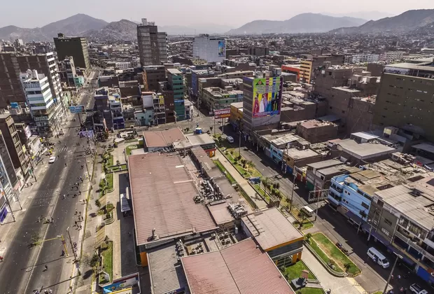 Gamarra: drone muestran cómo quedó el emporio tras el retiro de ambulantes
