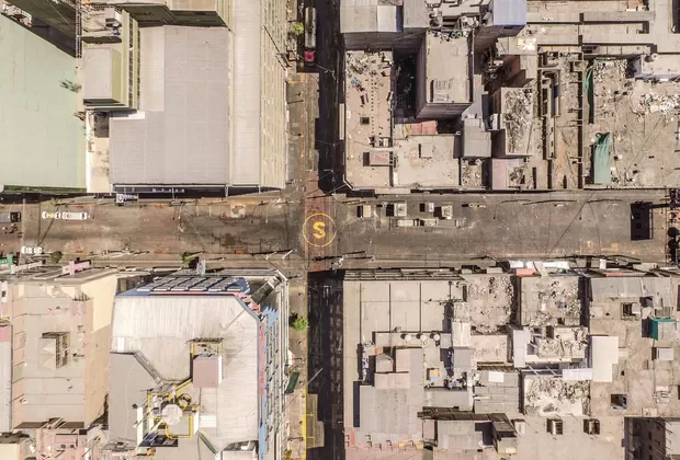 Gamarra: drone muestran cómo quedó el emporio tras el retiro de ambulantes