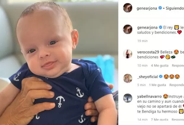 Génesis Arjona compartió foto de su bebé a tres meses de su nacimiento 