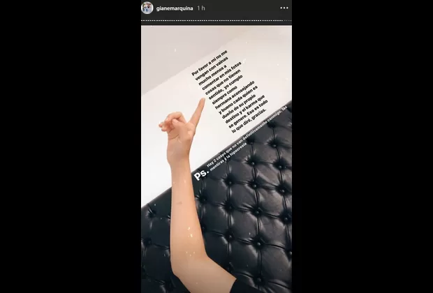 Gianella Marquina reacciona tras mensaje de Samahara Lobatón sobre Melissa Klug 