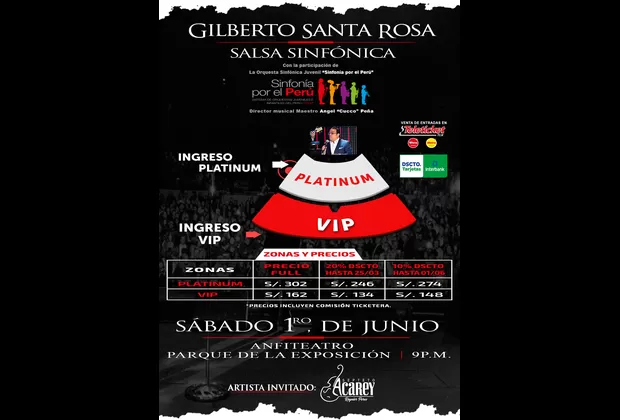 Gilberto Santa Rosa Salsa Sinfónica