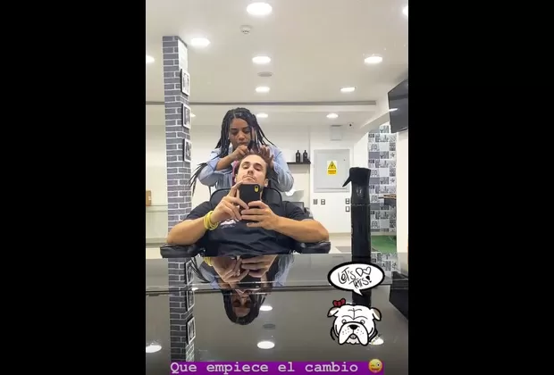 Gino Assereto cambió de look tras anunciar su separación de Jazmín Pinedo