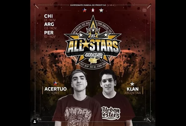 God Level All Stars: este domingo se realizará la segunda fecha en Perú
