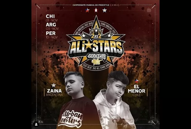 God Level All Stars: este domingo se realizará la segunda fecha en Perú