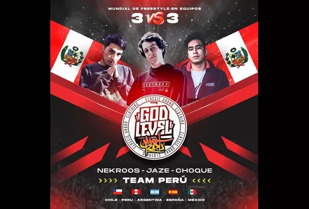 God Level 3X3: Nekroos, Jaze y Choque volverán a conformar el Team Perú