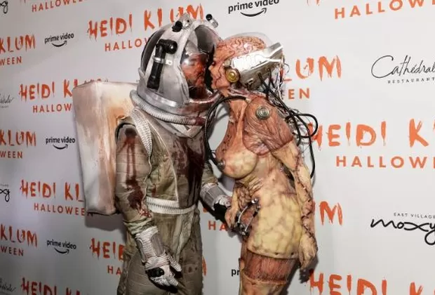 Heidi Klum y su increíble disfraz por Halloween que alborota al mundo