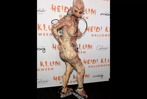 Heidi Klum y su increíble disfraz por Halloween que alborota al mundo