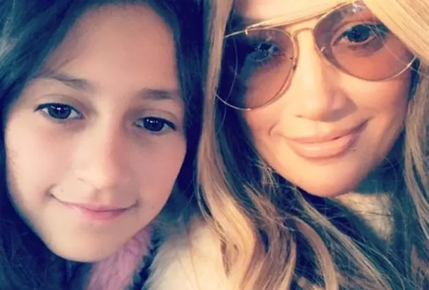 Jennifer López y su hija