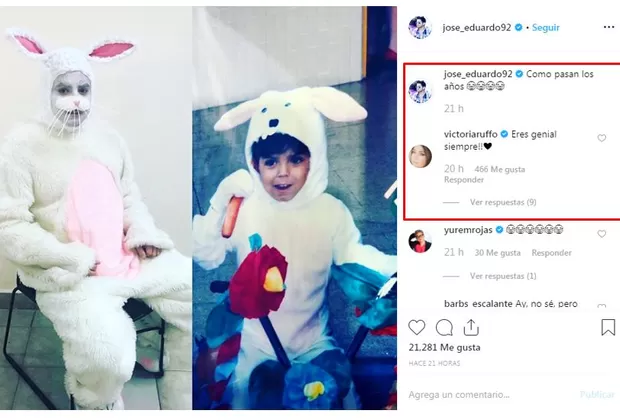 Hijo de Eugenio Derbez y Victoria Ruffo difunde foto del recuerdo y esto hace la actriz