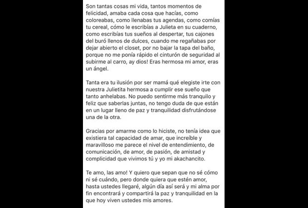 Fernando Santana se despide de Hiromi Hayakawa con emotiva carta
