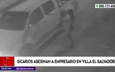 Sicarios armados asesinaron a empresario frente a su casa en VES - Noticias de jurado-nacional-elecciones