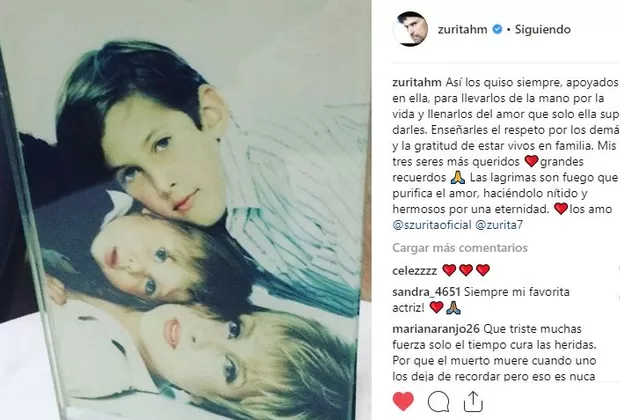 Humberto Zurita Christian Bach hijos