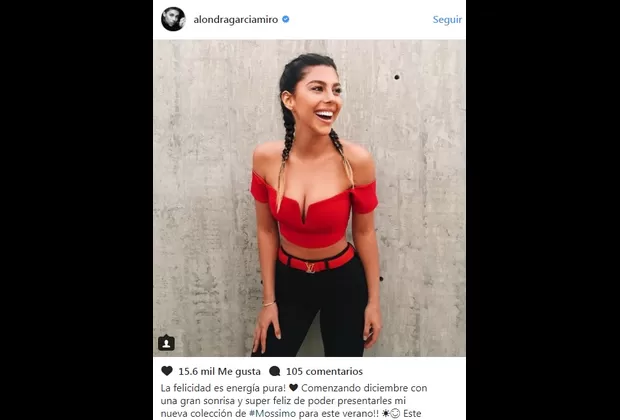 Instagram: Alondra García Miró sorprendió a sus fans con atrevido escote