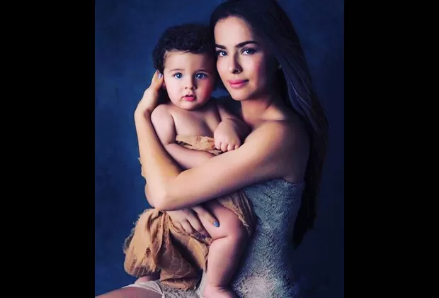 Instagram: Danna García presenta así a su primer hijo, Dante