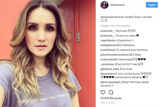 Instagram: Dulce María enamoró a sus fans con esta fotografía