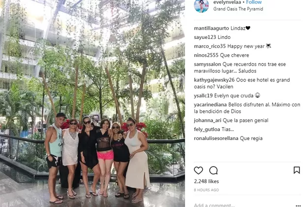 Instagram: Evelyn Vela y Melissa Klug se lucen en playas de Cancún