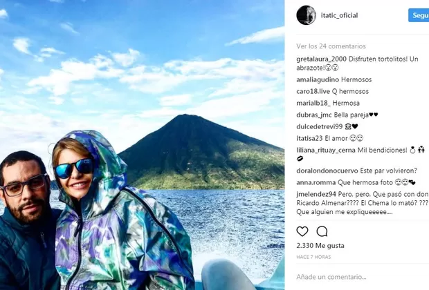 Instagram: Itatí Cantoral presumió románticas fotos junto a su actual pareja