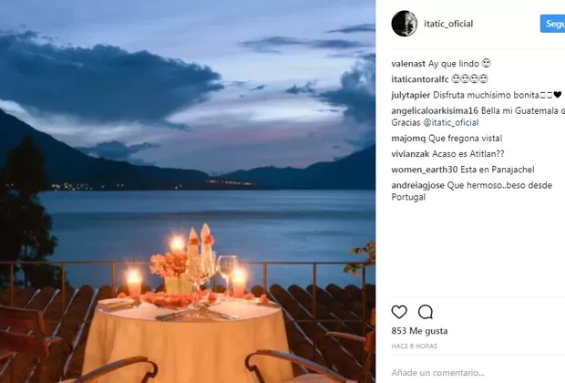 Instagram: Itatí Cantoral presumió románticas fotos junto a su actual pareja