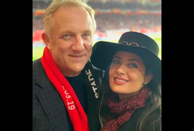 Instagram: Salma Hayek sorprende con esta foto junto a su papá