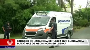 Abogado sobre muerte de Diego Maradona. América Noticias