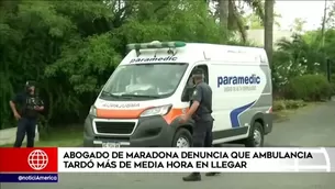 Abogado sobre muerte de Diego Maradona. América Noticias