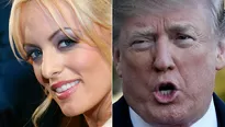 Stormy Daniels, actriz porno estadounidense vinculada a Trump. Foto: AFP