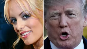 Stormy Daniels, actriz porno estadounidense vinculada a Trump. Foto: AFP