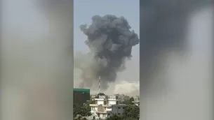 Afganistán: atentado con coche bomba en Kabul deja al menos 14 muertos y 145 heridos. Foto: AFP/Video: AFP