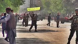 Doble atentado en Kabul mata a una veintena de personas. Foto: AFP