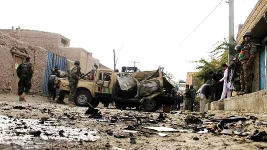 Atentado en Afganistán. Foto referencial: Difusión