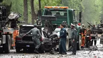 Fuerzas militares extranjeras fueron atacadas en Kabul, Afganistán. Foto y video: AFP