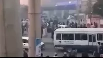 Afganistán: Reportan un incendio en el aeropuerto de Kabul. Imagen: Captura de video