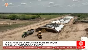 Agricultores en Santa Cruz pagan hasta triple por diésel ante grave escasez en Bolivia. / Video: Canal N