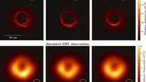 El mundo conoce desde este miércoles cómo es un agujero negro, uno de los objetos más misteriosos y sugerentes del Universo, gracias a la imagen mostrada por el consorcio internacional Telescopio Horizonte de Sucesos. Foto: @PhysicsWorld