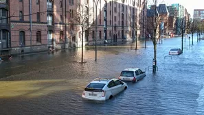 Tormenta deja inundaciones en Alemania. Foto: AFP