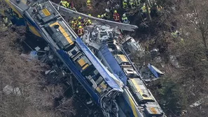 Accidente ocurrió en el sur de Alemania, a unos 60 kilómetros de Múnich. Foto: AFP