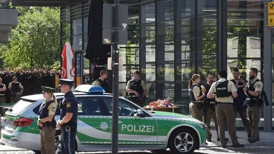 Tiroteo en estaci&oacute;n de trenes en Munich dej&oacute; 4 heridos graves. Foto: AFP.