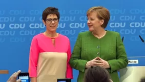 Merkel nombra a su número dos y prepara su sucesión. Video: AFP