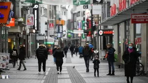 Alemania ampliará y reforzará su confinamiento parcial hasta el 31 de enero por la COVID-19. Foto: AFP referencial